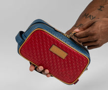 Load image into Gallery viewer, THRASH. Woven Triple Grip Toiletry Bag