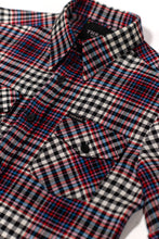 Load image into Gallery viewer, Plaid Short Sleeve Button Up Shirt
