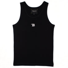 Load image into Gallery viewer, Mens Embroidered Logo Tank - Black
