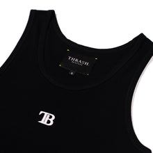 Load image into Gallery viewer, Mens Embroidered Logo Tank - Black
