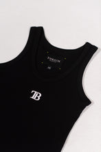 Load image into Gallery viewer, Womens Embroidered Tank - Black
