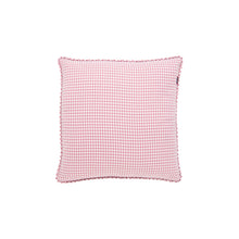 Load image into Gallery viewer, Pink houndstooth Throw Pillow
