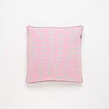Load image into Gallery viewer, Pink houndstooth Throw Pillow
