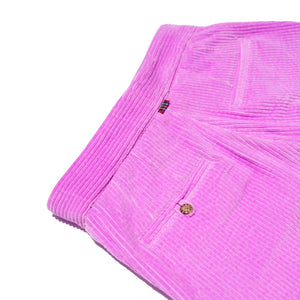 Pink Corduroy Shorts